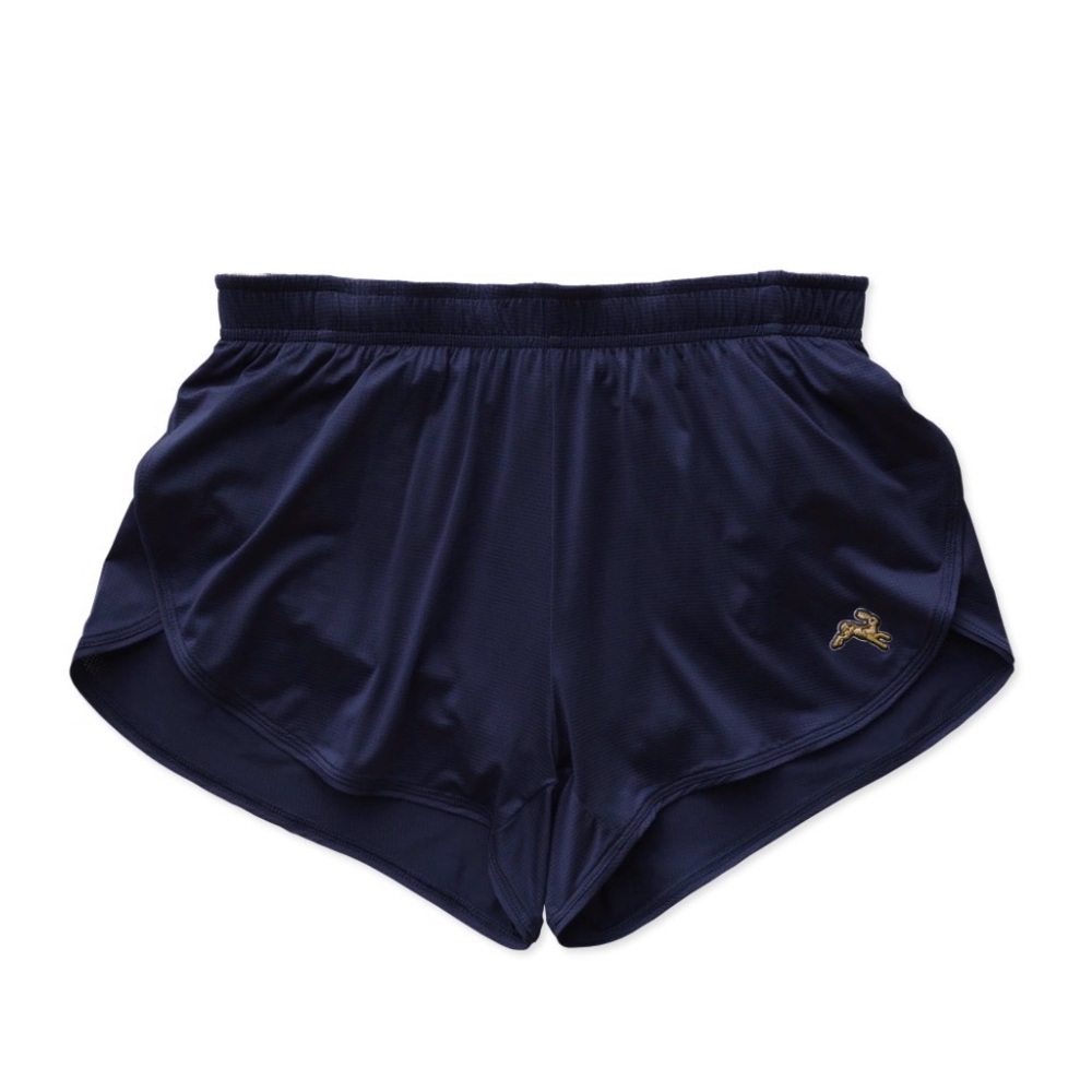 Tracksmith Twilight Running Shorts in Navy. Size Small